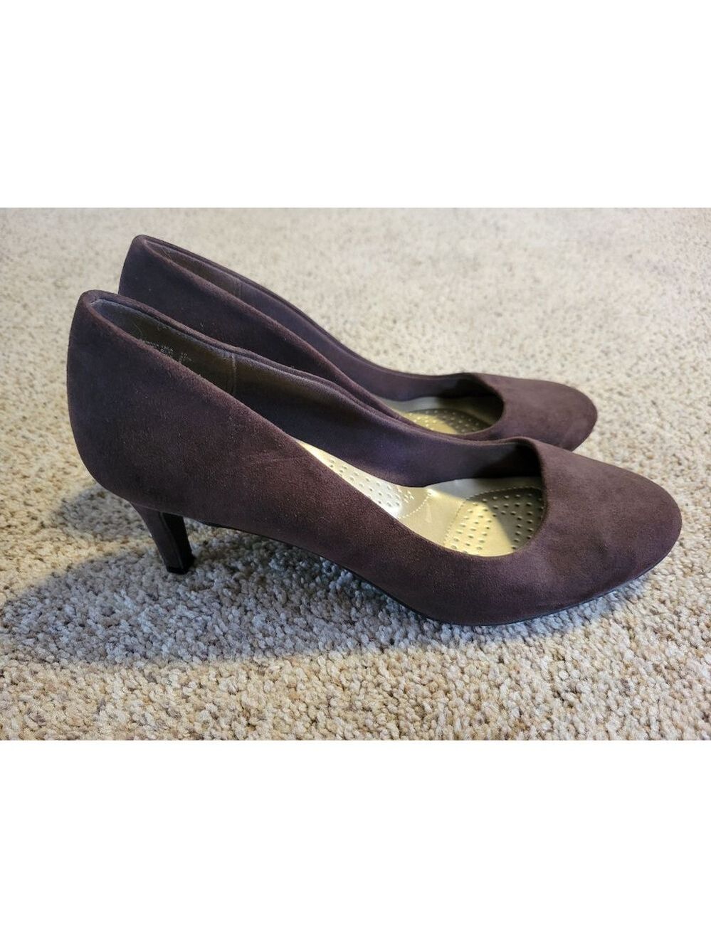 Women’s Size 10 Dexflex Comfort Heels, Brown - Picture 3 of 6